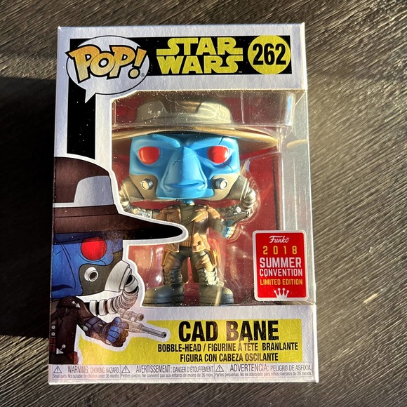 Funko Pop Star Wars Cad Bane SDCC Exclusive SDCC 2018 - Picture 1 of 6